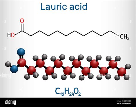 Lauric acid .